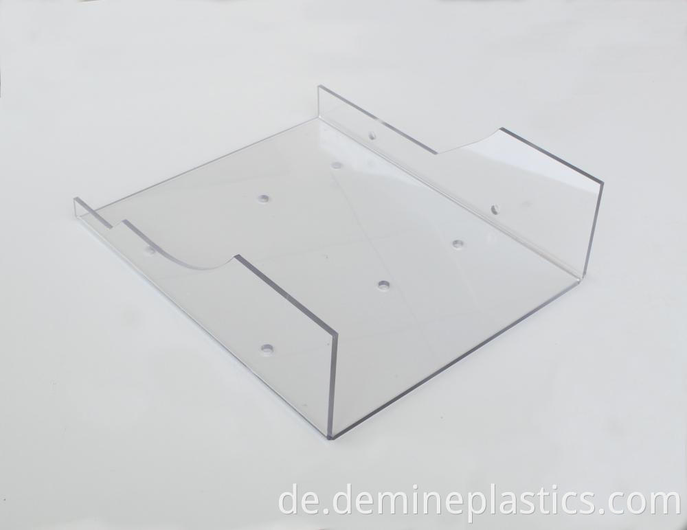 Bending polycarbonate sheet